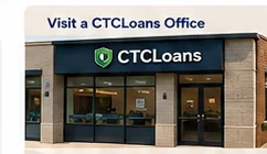 Concept rendering of a CTCLoans branded storefront